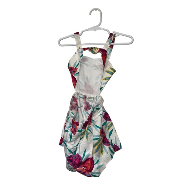 Genuine kids Hawaiian Floral Romper open back sz 18m - Picture 3 of 3